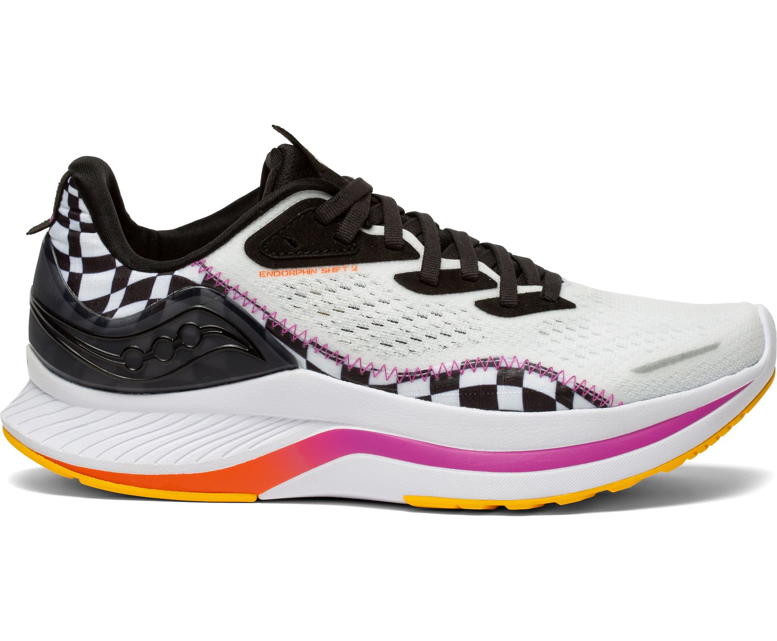 Women\'s Saucony Endorphin Shift 2 Running Shoes White / Black | Singapore 116SGLO